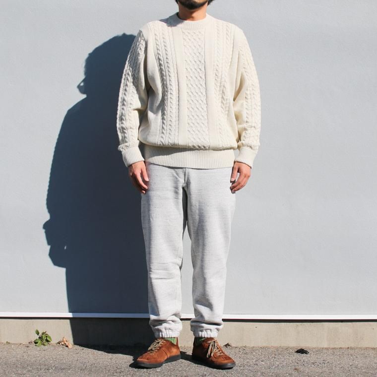 THE ART OF WOOL 100% Alpaca Sweater アルパカセーター ナチュラル