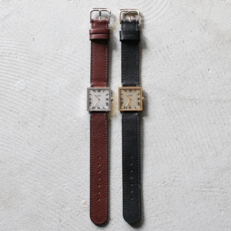 ヴァーグウォッチ VAGUE WATCH Co. カレピース Carré Pièce レザー