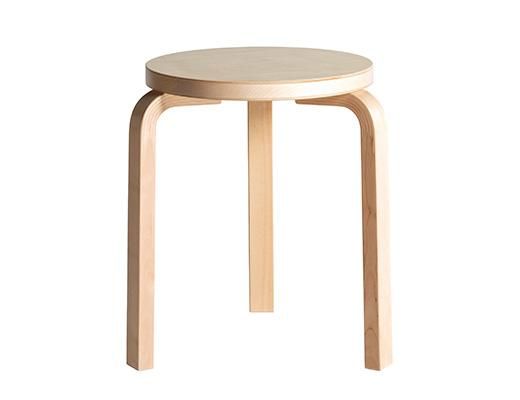 スツール60（ナチュラルラッカー） | artek [メトロクス札幌]