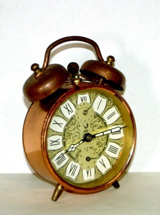 フランス JAZ目覚まし時計 - アンティーク 【 HERCULES 】
