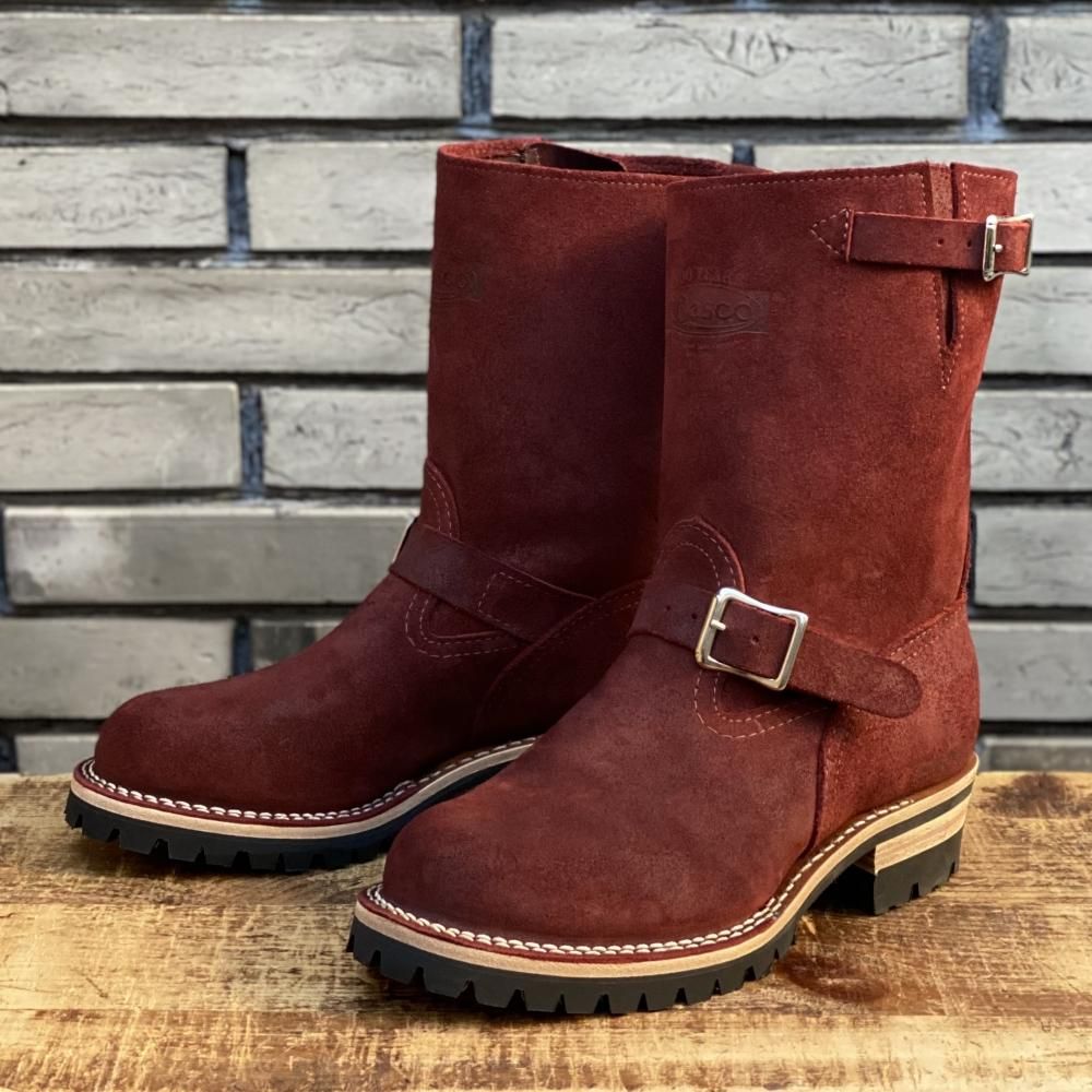 オーダーメイド】BOSS Burgundy Roughout #100sole 9