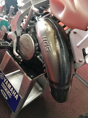 HGS・2スト サイレンサー/チャンバー（YZ125(05-21)/125X(16-22)用