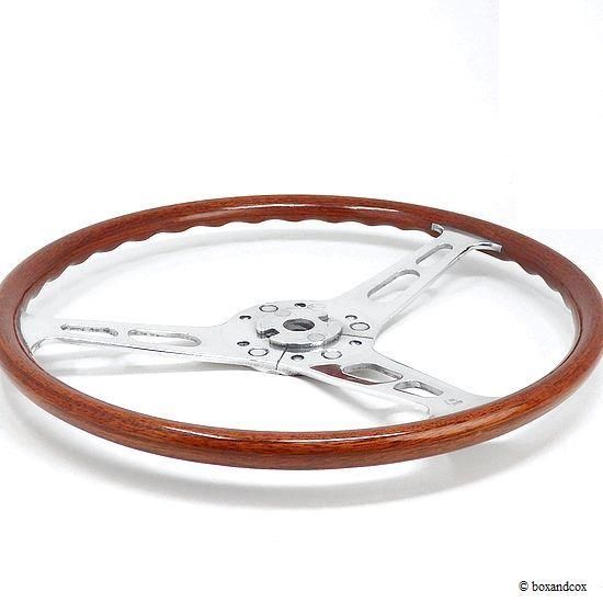 1960's LES LESTON DOUBLE SLOT WOOD STEERING WHEELS/レスレストン