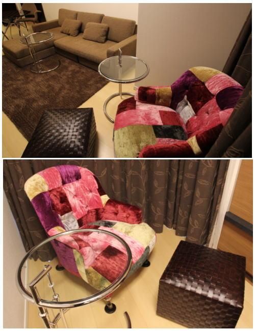 bensington small square footstool / ベンジントン スモールスクエア