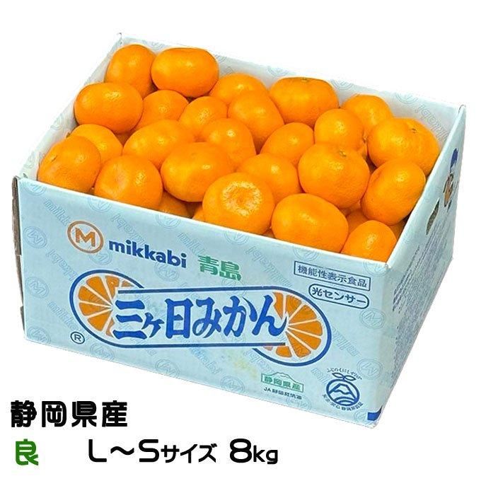 みかん 三ヶ日みかん 良 L～Sサイズ 8kg 静岡県産 JAみっかび ミカン
