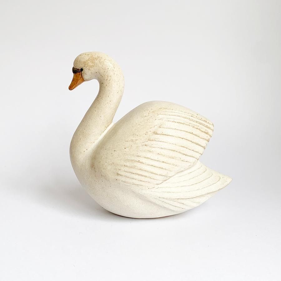 ヴィンテージオブジェ | リサ・ラーソン 白鳥 - 北欧雑貨のLiLiCoCo