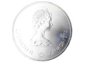 1976年モントリオールオリンピック記念5ドル銀貨|カナダ|コレクターズ