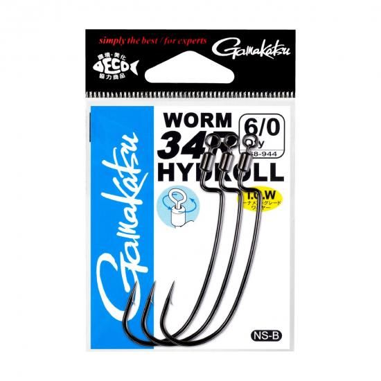 NEWサイズ登場】ワーム34R HYDROLL ハイドロール がまかつ/ガマカツ