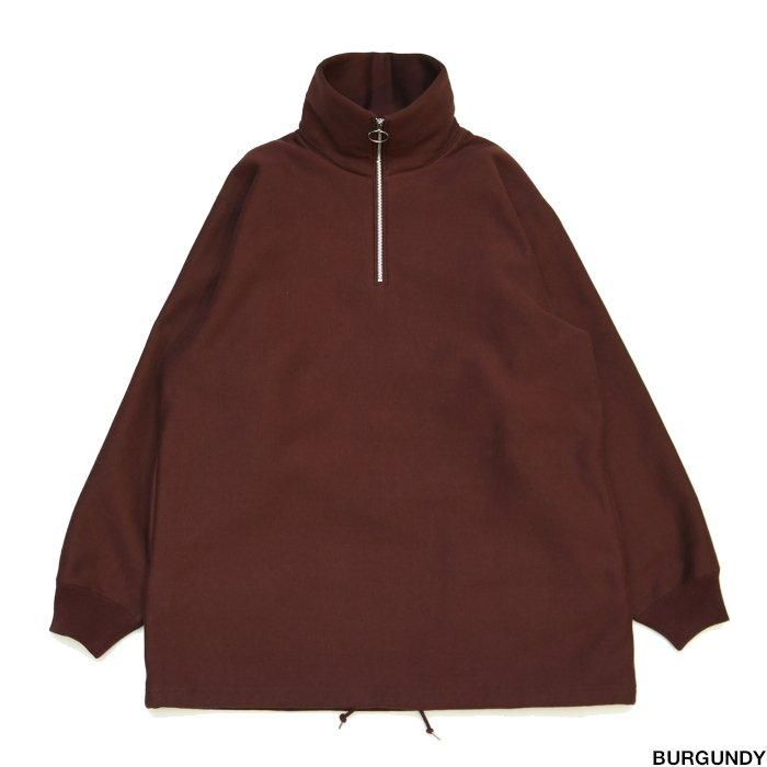 PHEENY フィーニー Athletic fleece half zip P/O アスレチック
