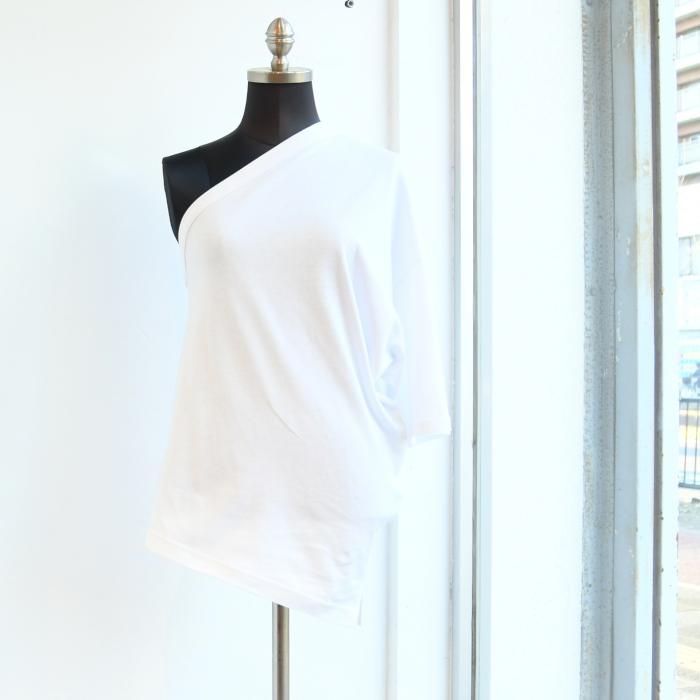 FUMIE=TANAKA フミエタナカ one-shoulder T ワンショルダーT F26S-32
