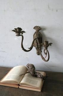 フランスアンティーク | 壁掛けランプ - フランス アンティークドア 直
