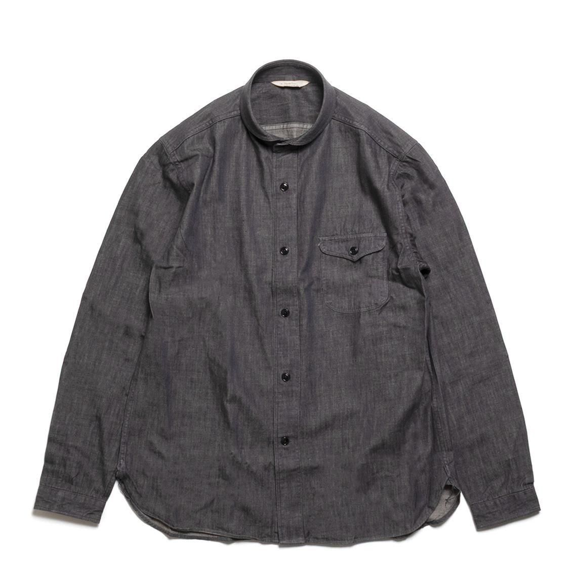 ORGUEIL / オルゲイユ]Shawl Collar Shirt ショールカラーシャツ OR
