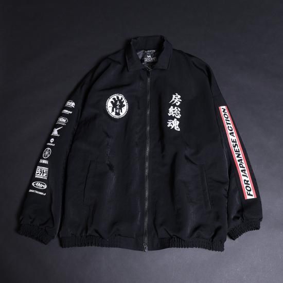 SATURDAY NiTE×氣志團-IDO-GI NYLON JACKET - Tears of Swan