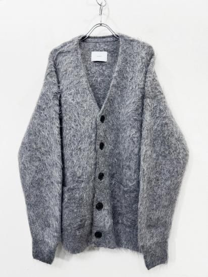 ssstein（シュタイン）2025AW 25AW KID MOHAIR KNIT V NECK CARDIGAN