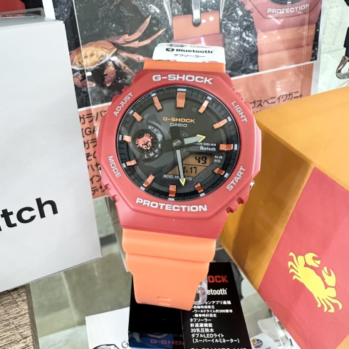 G-SHOCK（Gショック）【ガラパゴスベニズワイガニモデル】GA-B2100DF