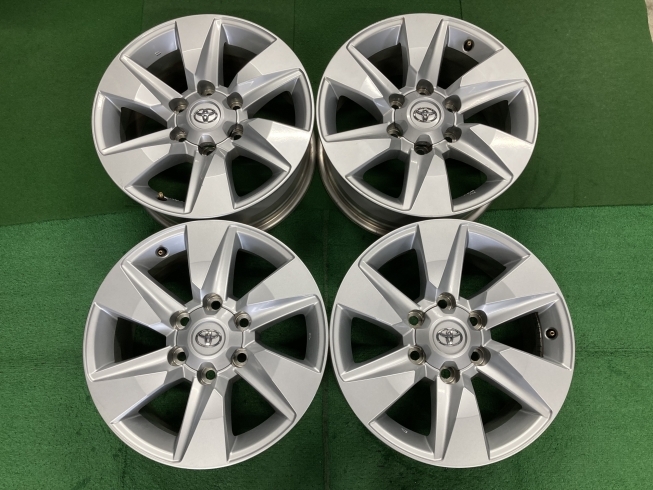 トヨタ ランドクルーザー ランクル プラド 150 後期 純正 17インチ