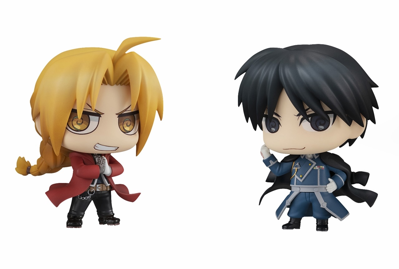 鋼の錬金術師FA』より、エド&マスタング大佐のフィギュアが発売