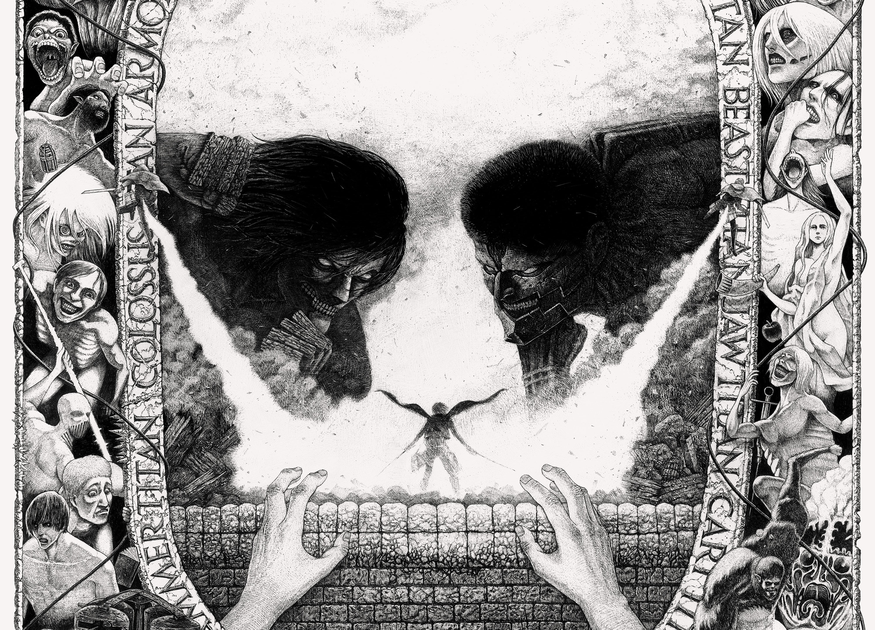 進撃の巨人展FINAL」謎に包まれていた原画展の全貌がついに明らかに