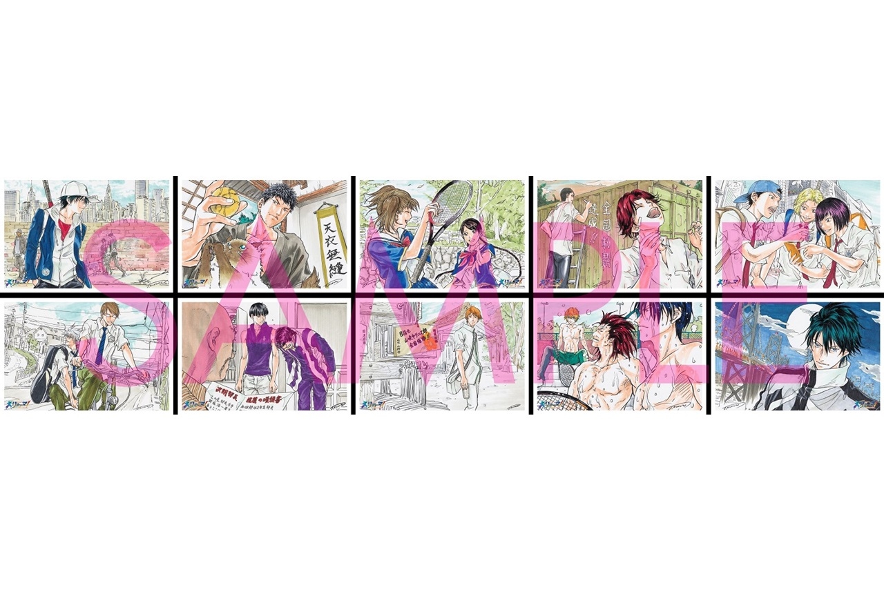 アニメ映画『リョーマ！新生劇場版テニスの王子様』特典1週目の絵柄