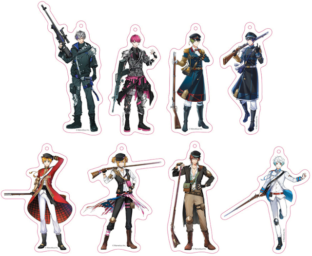 アニメイトゲームスプライズに『千銃士R』の景品が11/20～投入