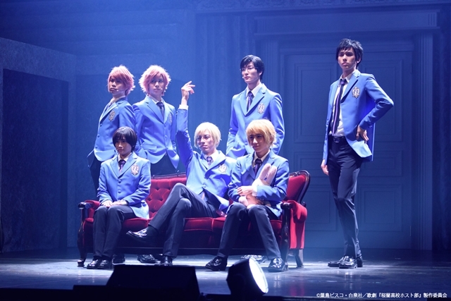 歌劇『桜蘭高校ホスト部』小松準弥らキャスト陣のコメ、ゲネプロ写真