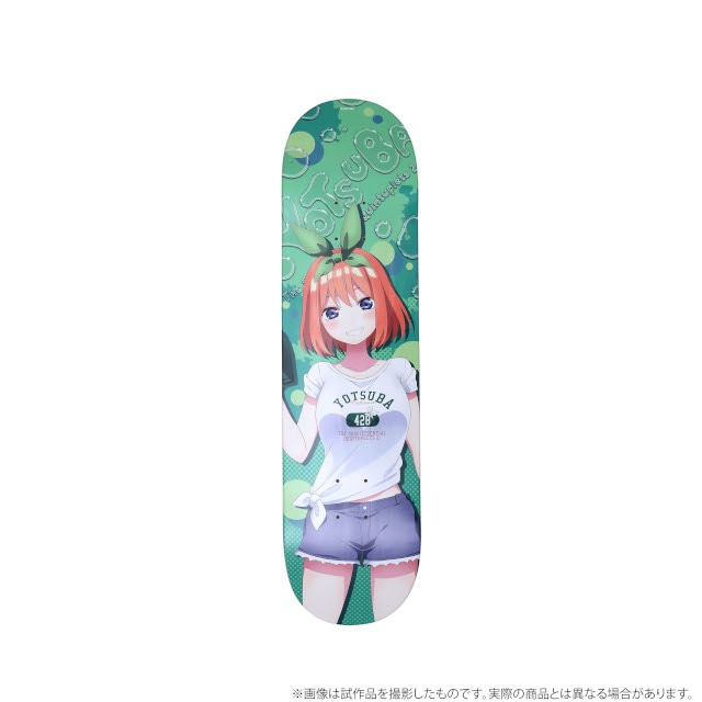 五等分の花嫁∬』のスケボーデッキがアニメイトで予約受付中