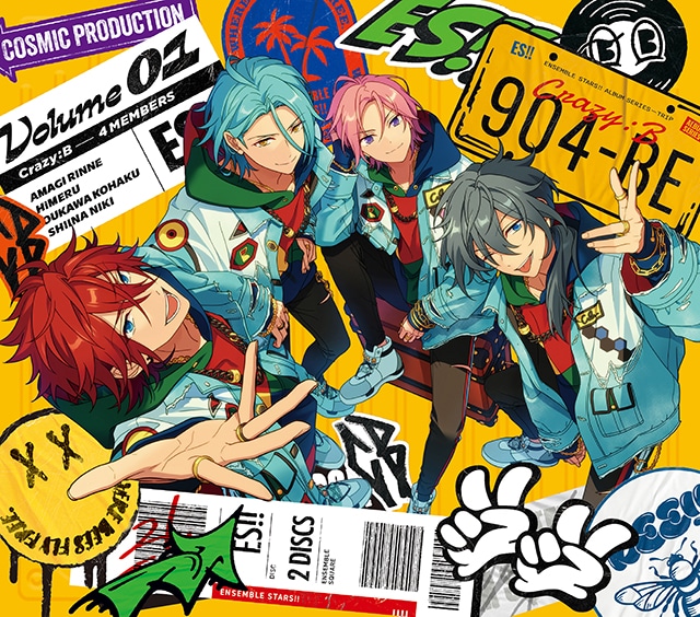 あんスタ！！アルバムシリーズ『TRIP』Crazy:B本日発売 | アニメイト
