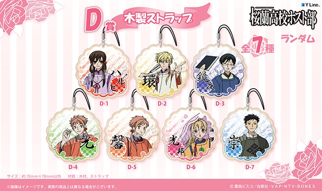 アニメイト通販くじメイトに『桜蘭高校ホスト部』が6/23〜登場