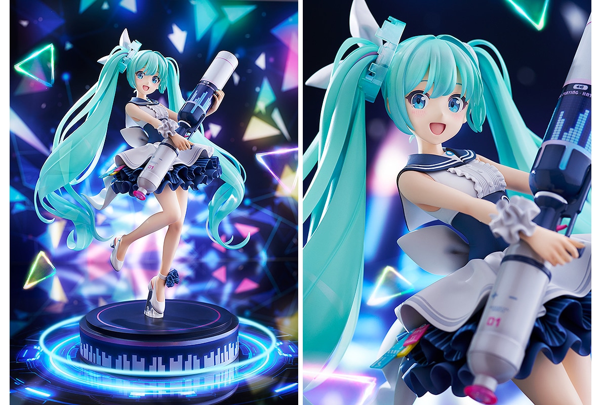 ブルーアーカイブ』コラボイベントで登場した「初音ミク」を立体化