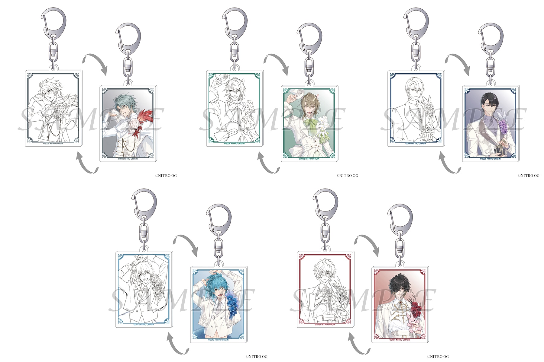 2ページ目：「ニトロキラル(NITRO CHiRAL)」20周年展覧会 グッズ紹介