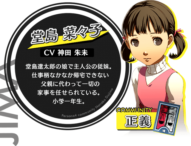 ペルソナ4（P4）｜声優・キャスト・キャラクター・ゲーム・最新情報