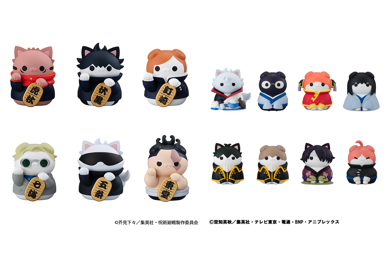 MEGA CATシリーズ『呪術廻戦』『銀魂』の新商品が予約受付中