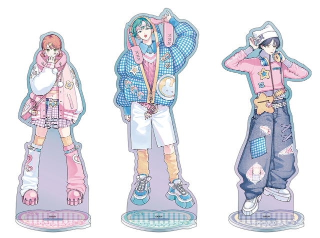 顔好きの描き下ろし商品がアニメイトで8/20発売、フェアも開催