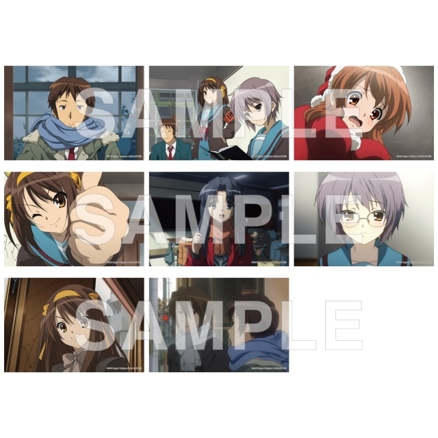 劇場版『涼宮ハルヒの消失』再上映 1週目入場者特典にミニ色紙