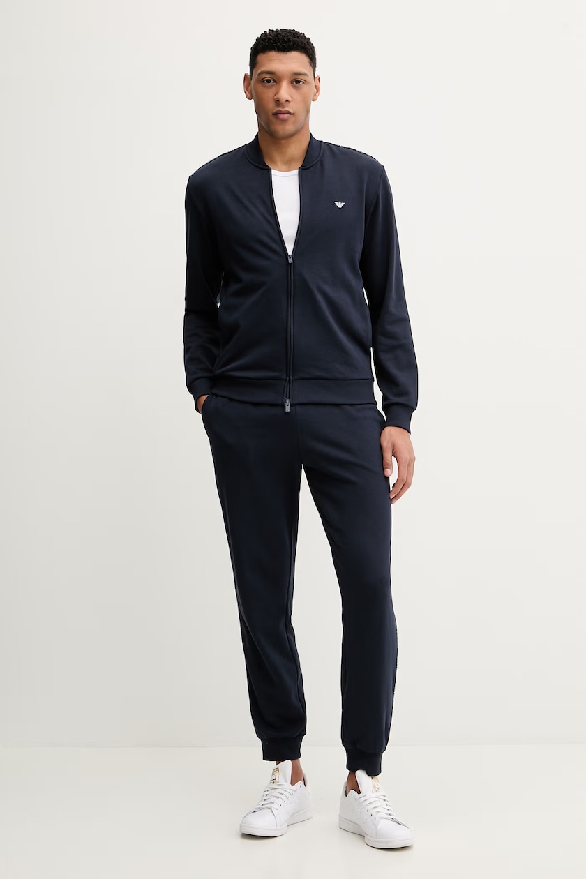 adidas trening bărbați, culoarea bleumarin HZ2219 | ANSWEAR.ro