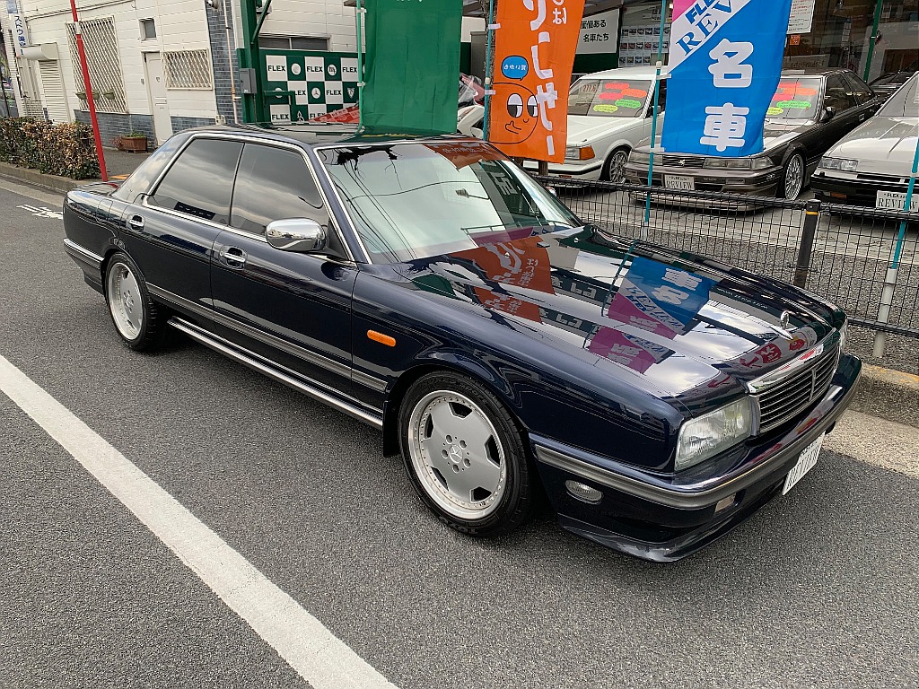 総額244.8万円】日産 セドリックシーマ タイプⅡ(S63年式,5.6万km) | FLEX