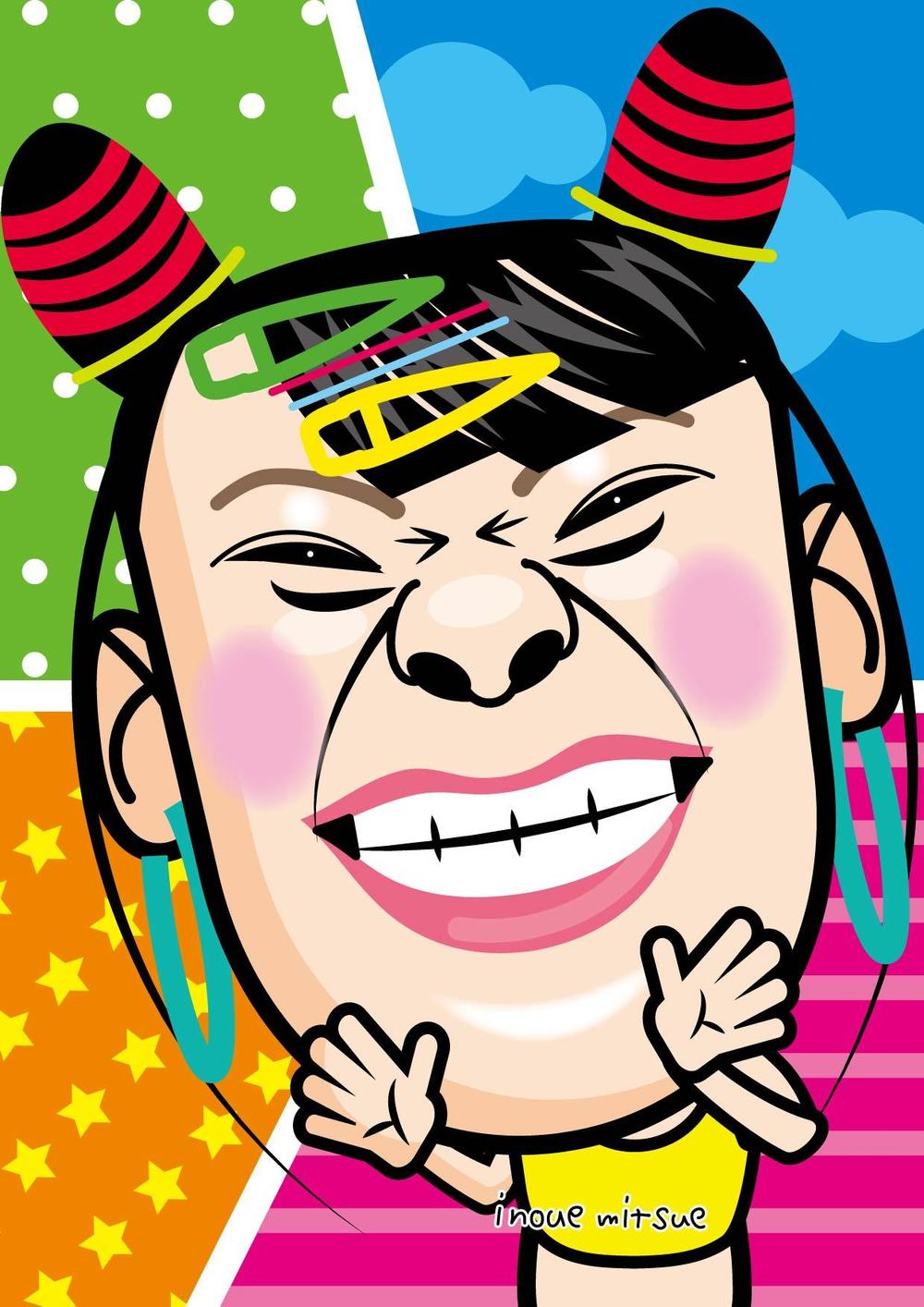 フワちゃん 似顔絵 - ランサーズ