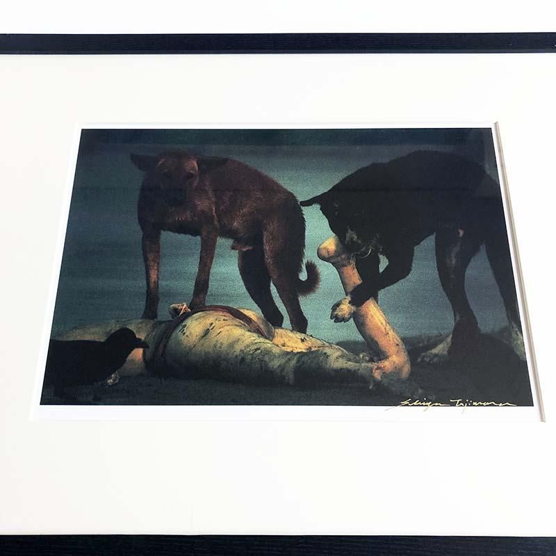 Shinya Fujiwara: An original print from the book「Memento Mori