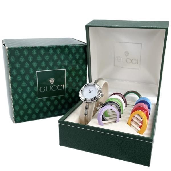 GUCCI チェンジベゼル ウォッチ | シルバー - LAYER VINTAGE