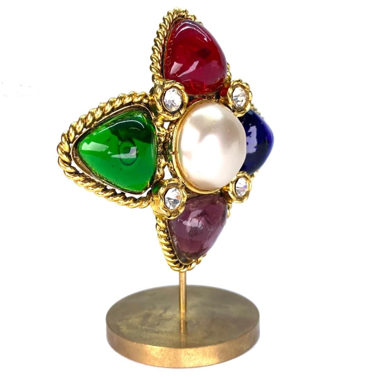 CHANEL ヴィンテージ ブローチ | 1988年製 - LAYER VINTAGE