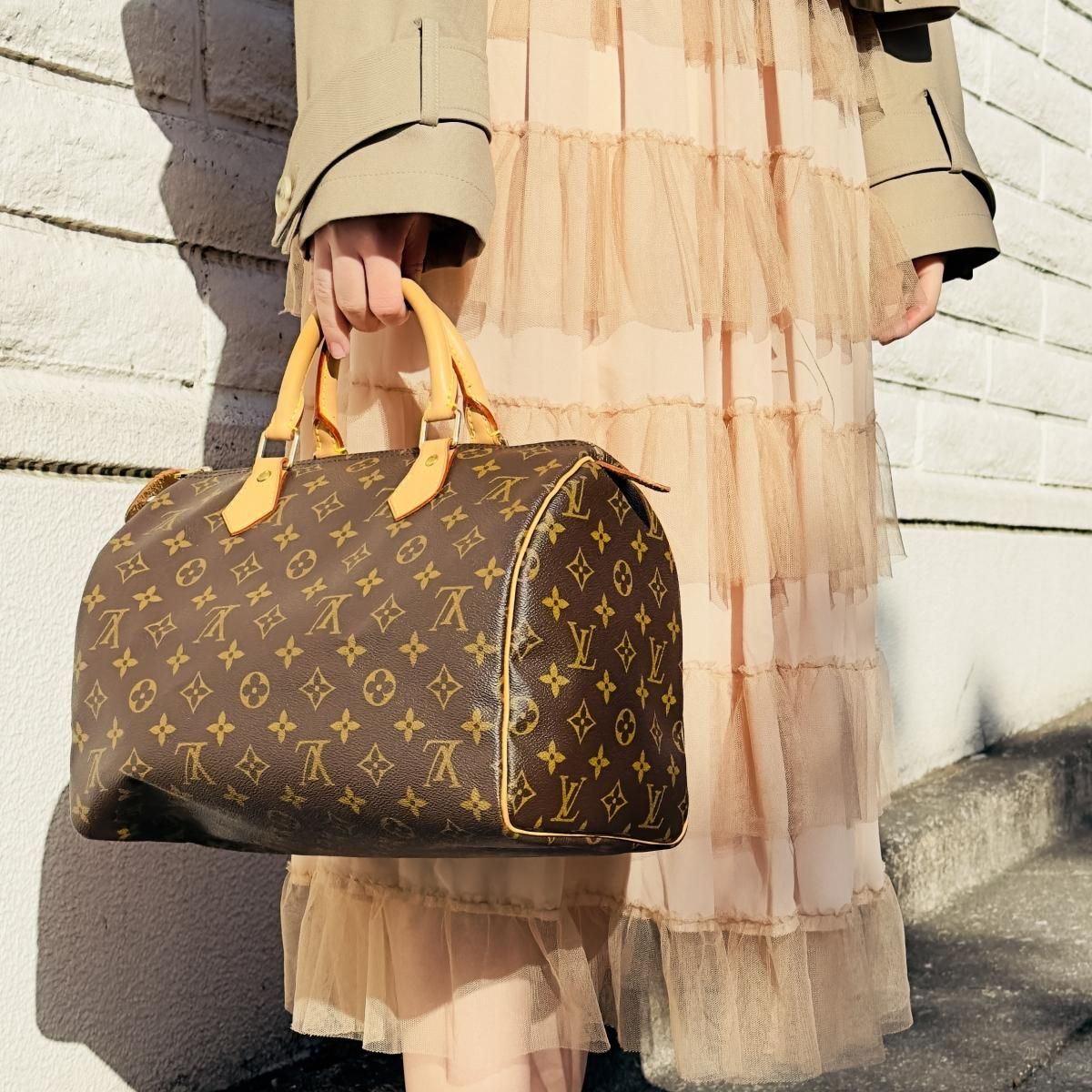 LOUIS VUITTON モノグラム スピーディ 30 ハンドバッグ 2000年製 LOUIS