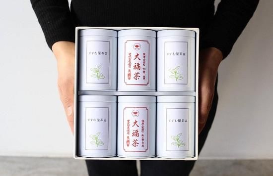 大福茶】80g缶6本贈り物・ギフト｜日本茶・鹿児島茶・知覧茶専門店