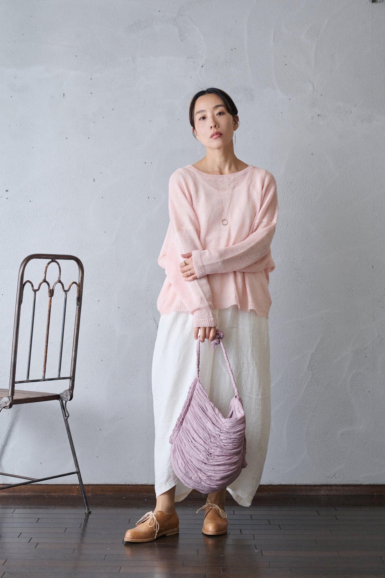 suzuki takayuki knitted cape（S241-03）- poooL (online shop)