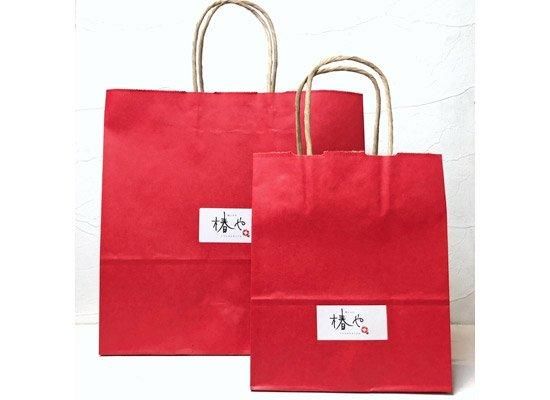 手渡し用手提げ袋（赤い紙袋） - 和雑貨・和こもの ギフトの通販サイト
