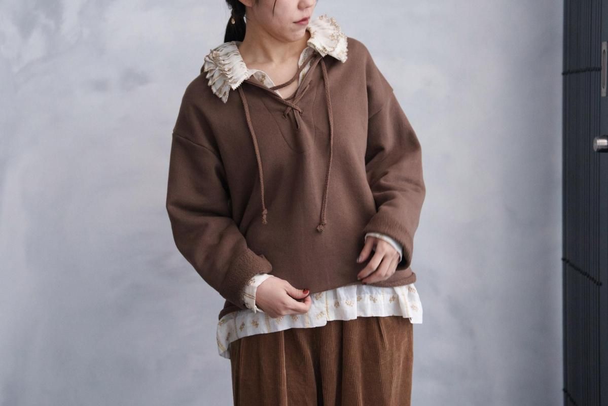 Ohh! レースアップフーディー スウェット マヴーノ オンラインショップ