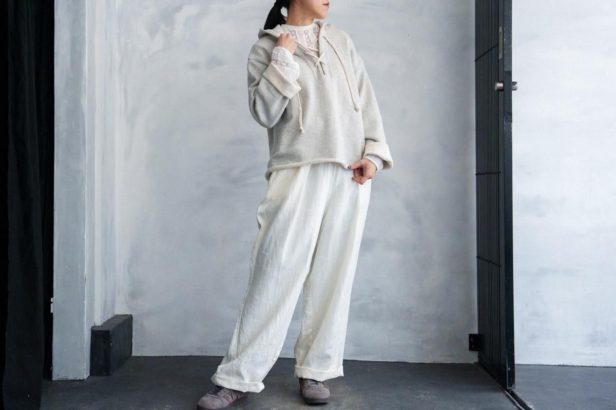 Ohh! レースアップフーディー スウェット マヴーノ オンラインショップ