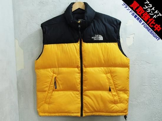 THE NORTH FACE 'NUPTSE VEST'ヌプシベスト ダウンベスト 90's 黄