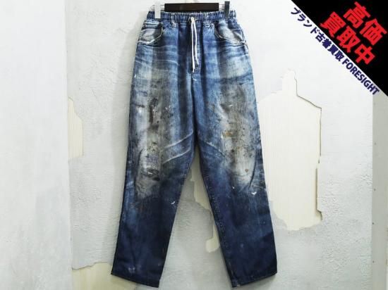 US 三軒茶屋 'Fake Vintage Denim Easy Pants Type-L'フェイク