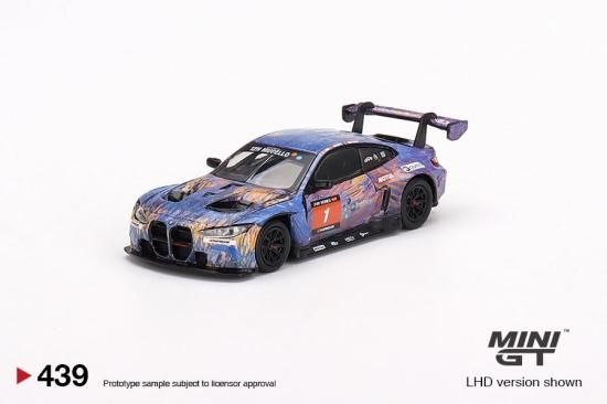 MINI GT 1/64 BMW M4 GT3 #1 ST Racing 2022 12H Mugello Winner 439L