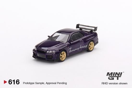 MINI GT 1/64 Nissan スカイライン GT-R R34 トミーカイラ R-z